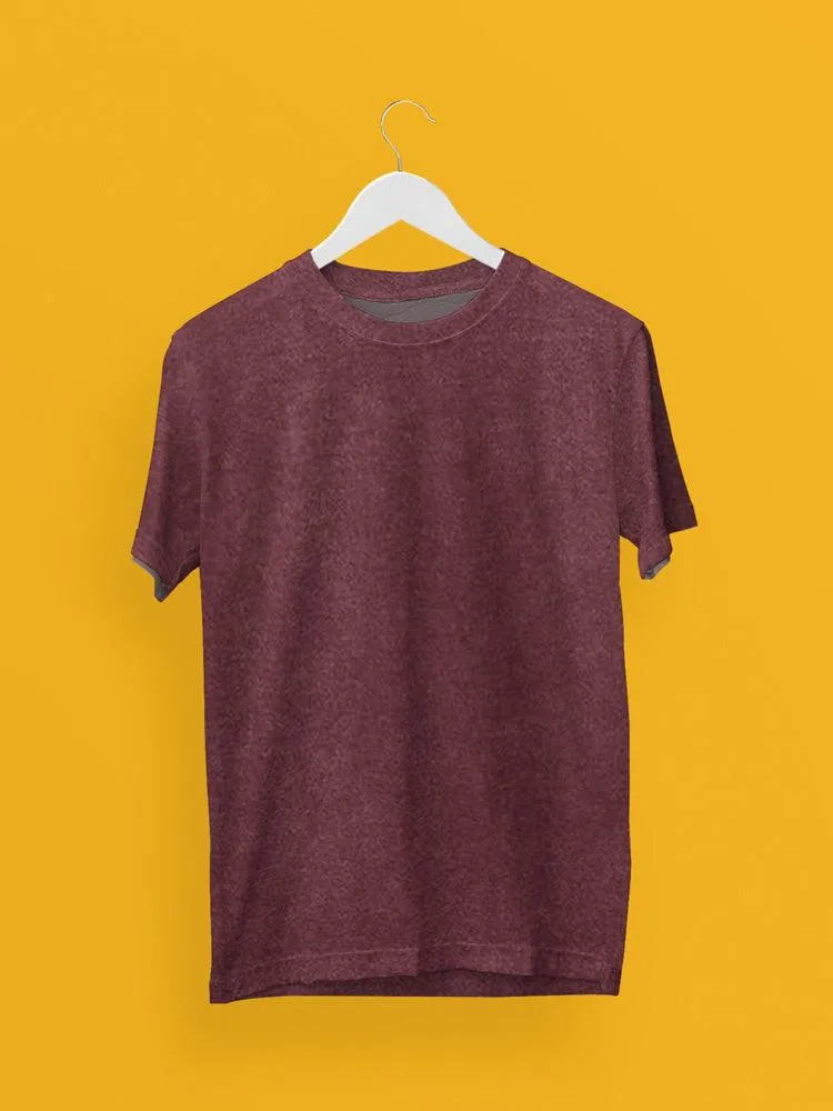 Unisex Maroon Acid Wash Oversized T-Shirt