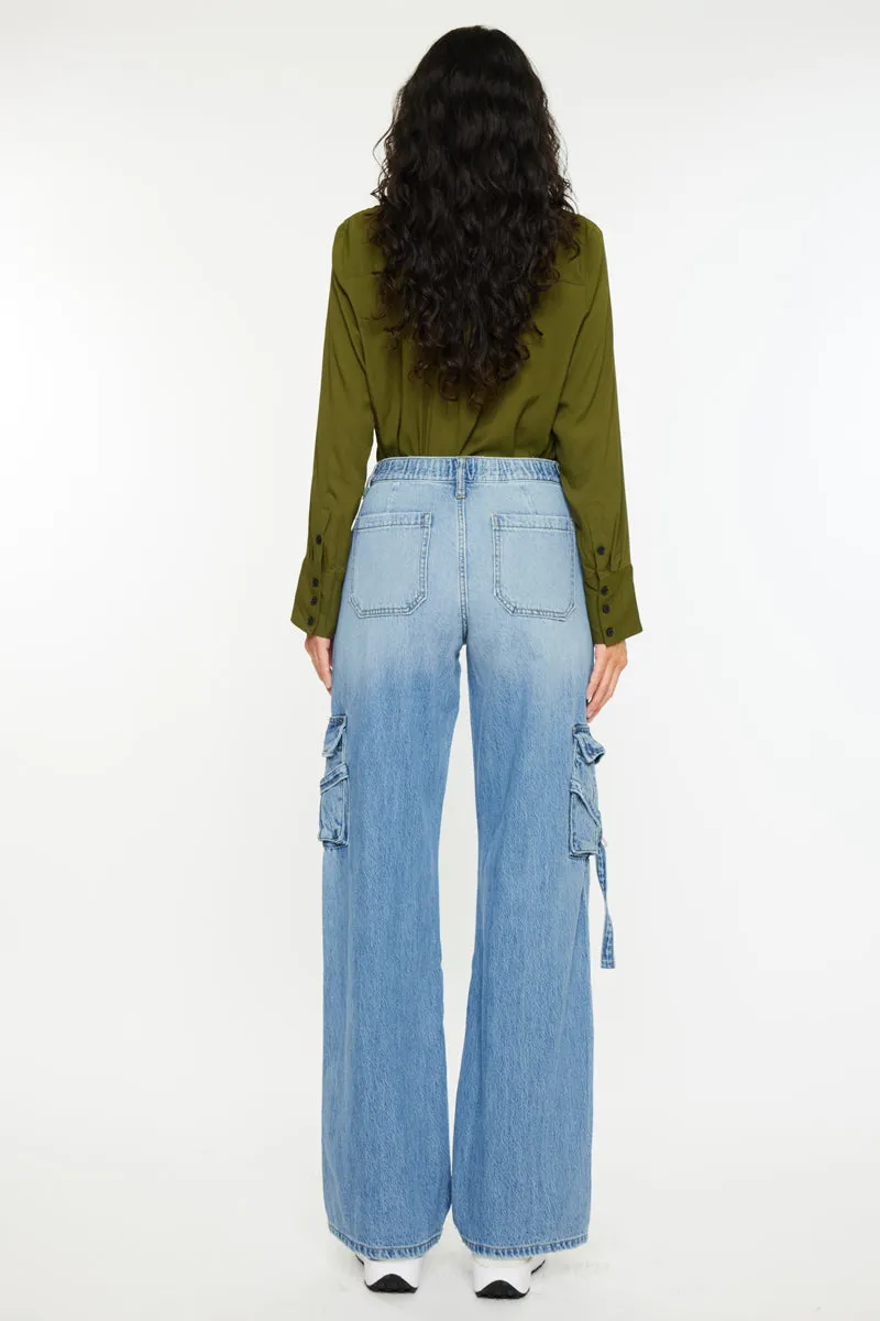 Val High Rise Wide Jeans