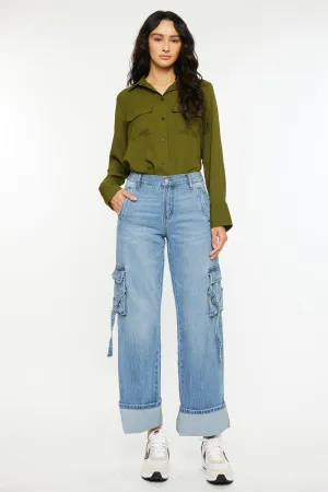 Val High Rise Wide Jeans