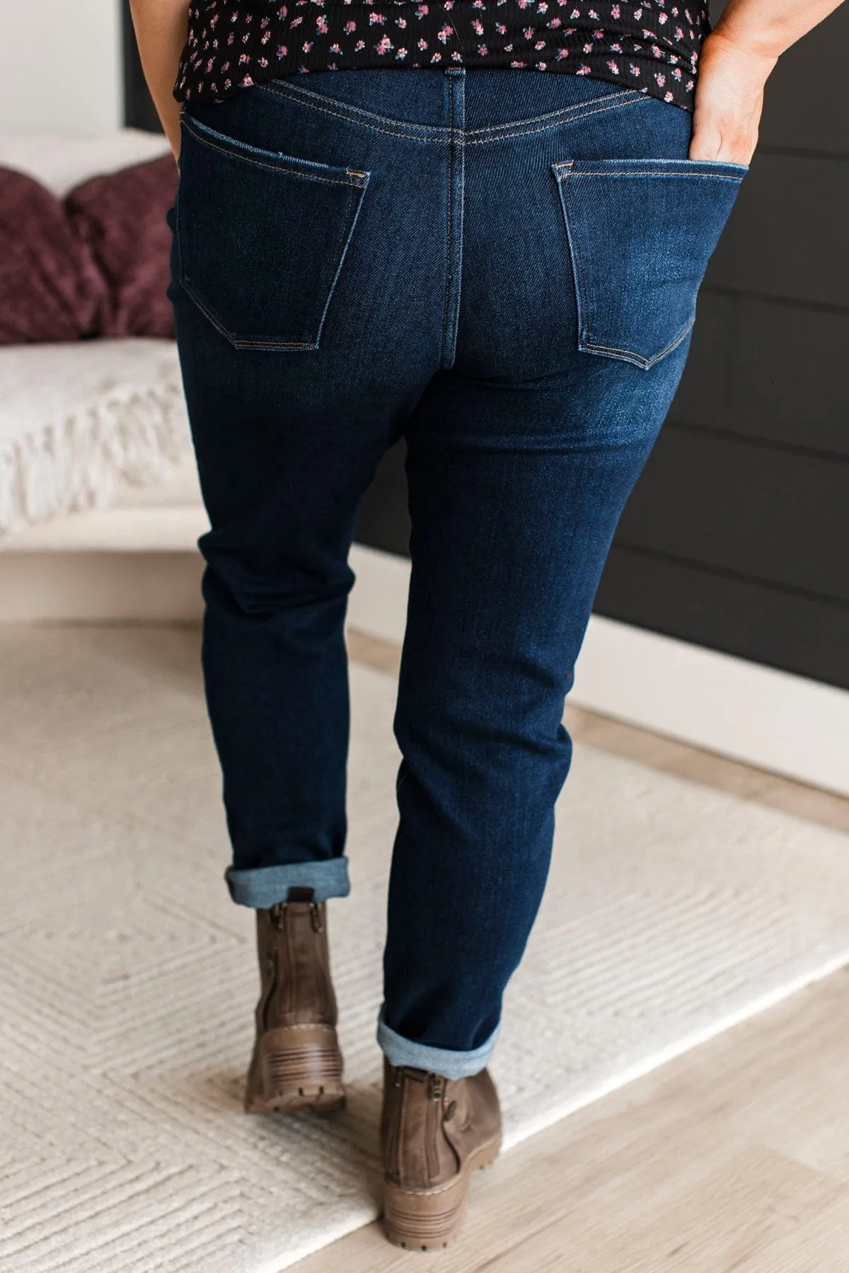 Vervet Tummy Control Skinny Jeans- Vivi Wash