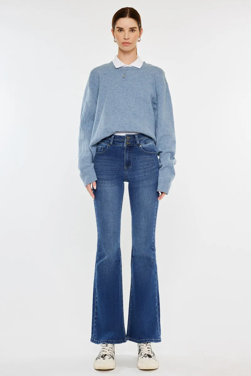 Vida High Rise Flare Jeans