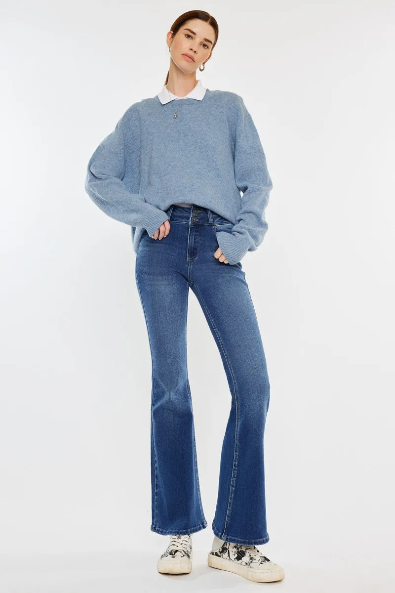 Vida High Rise Flare Jeans