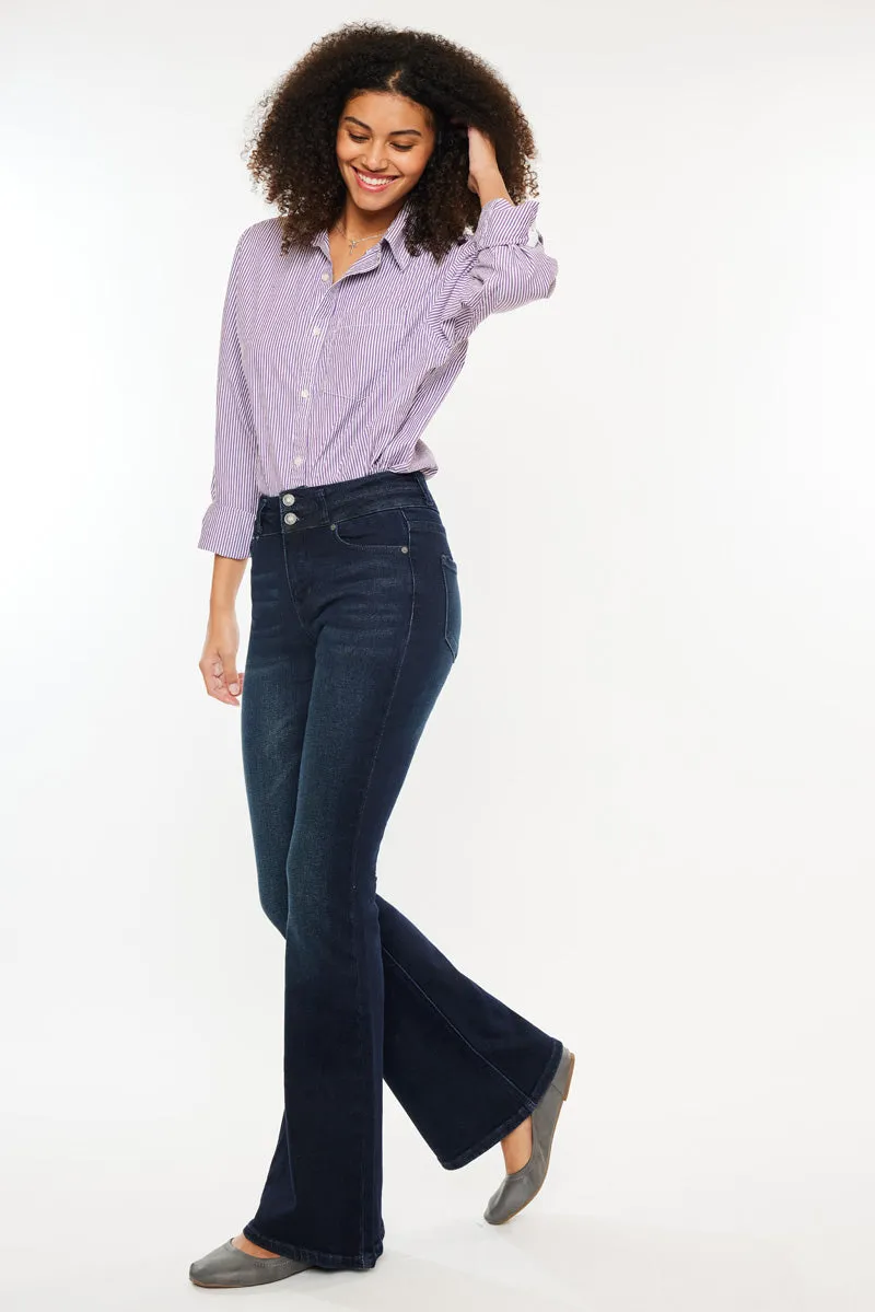 Vida High Rise Flare Jeans