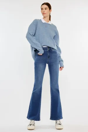 Vida High Rise Flare Jeans