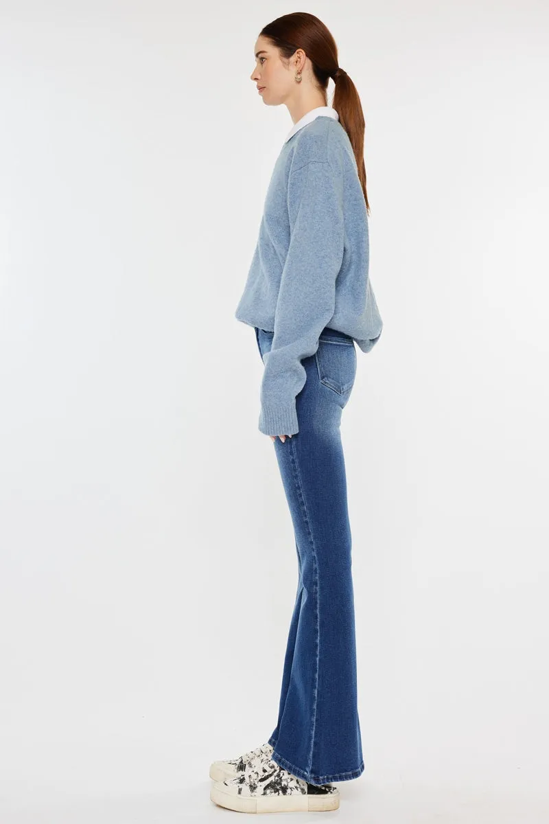 Vida High Rise Flare Jeans