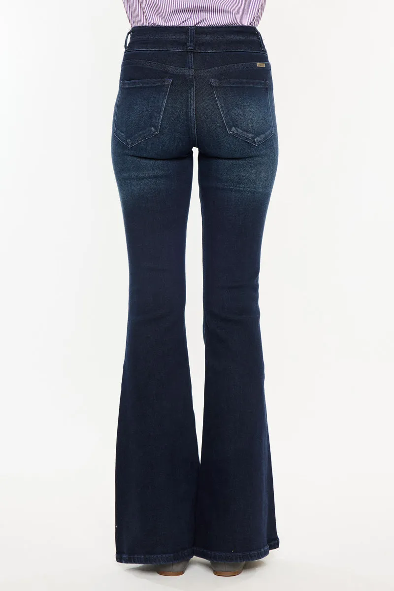 Vida High Rise Flare Jeans