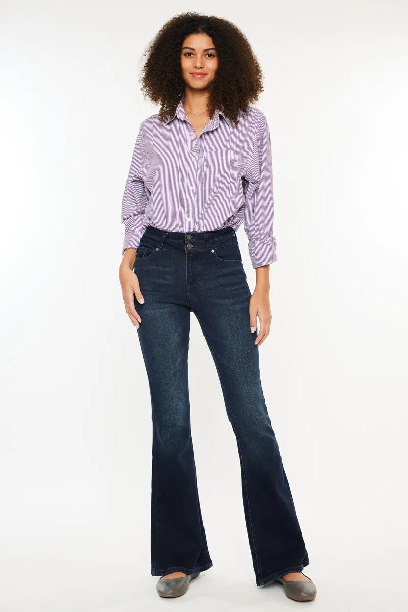 Vida High Rise Flare Jeans