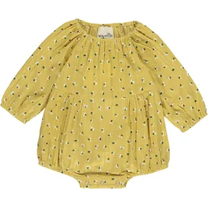Vignette Gold Floral Daisy Bubble
