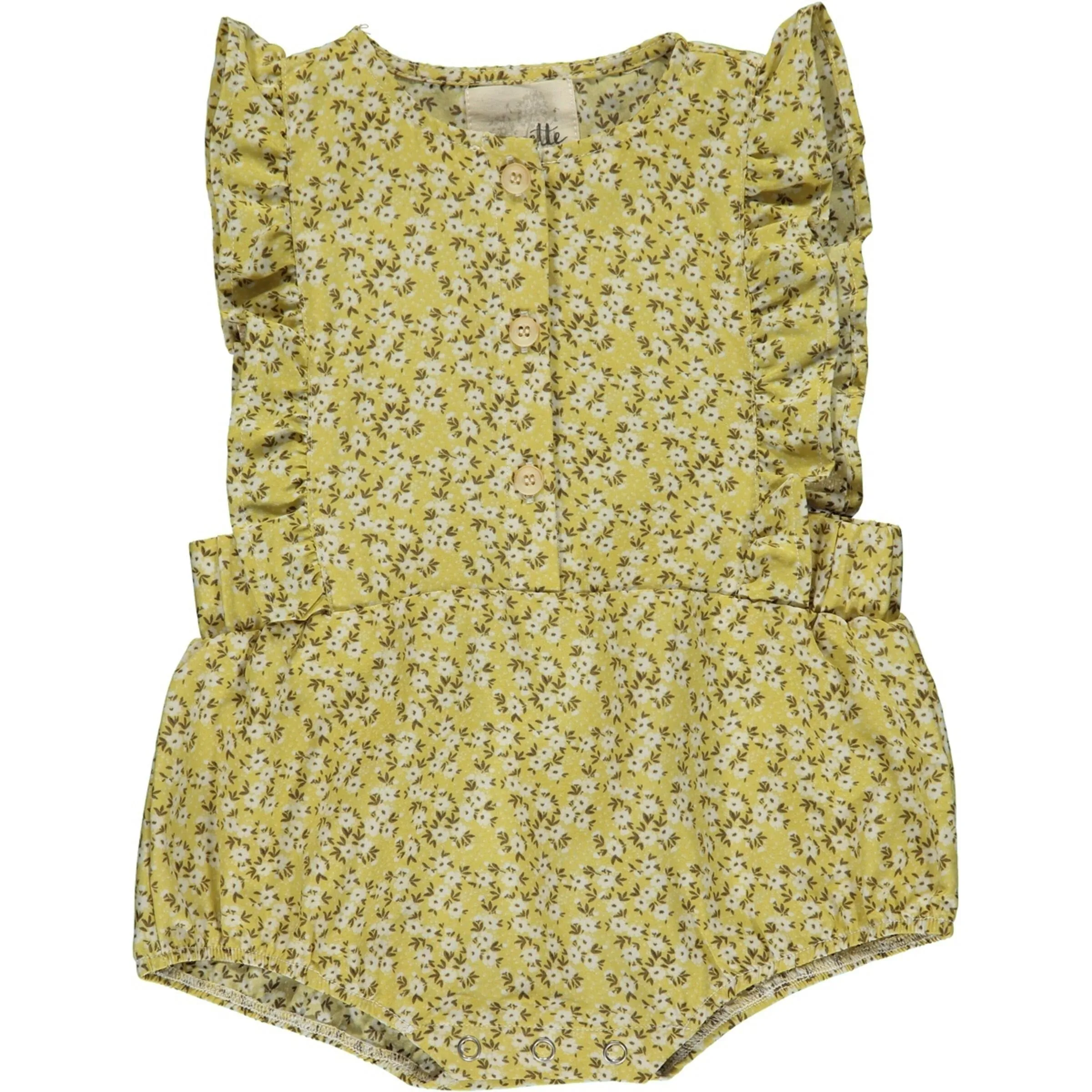 Vignette Yellow Ditsy Floral Megan Bubble
