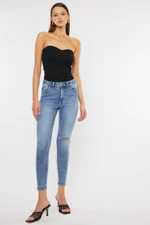 Vincity High Rise Ankle Skinny Jeans