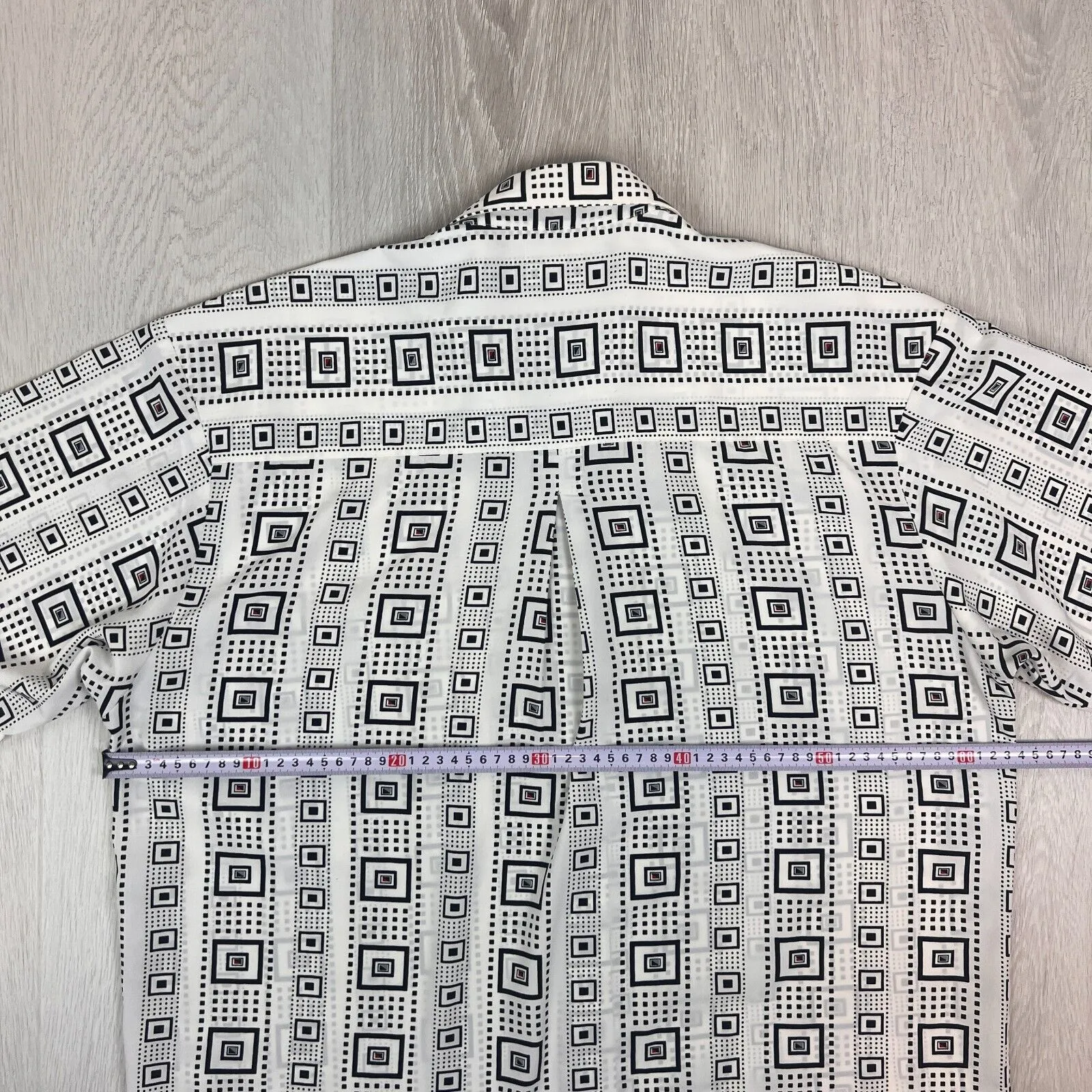 Vintage Callan Mens Retro Made in Australia SS Button Up Shirt Size 2XL