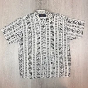 Vintage Callan Mens Retro Made in Australia SS Button Up Shirt Size 2XL