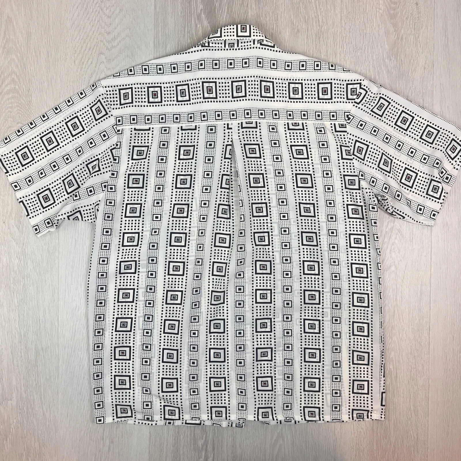 Vintage Callan Mens Retro Made in Australia SS Button Up Shirt Size 2XL