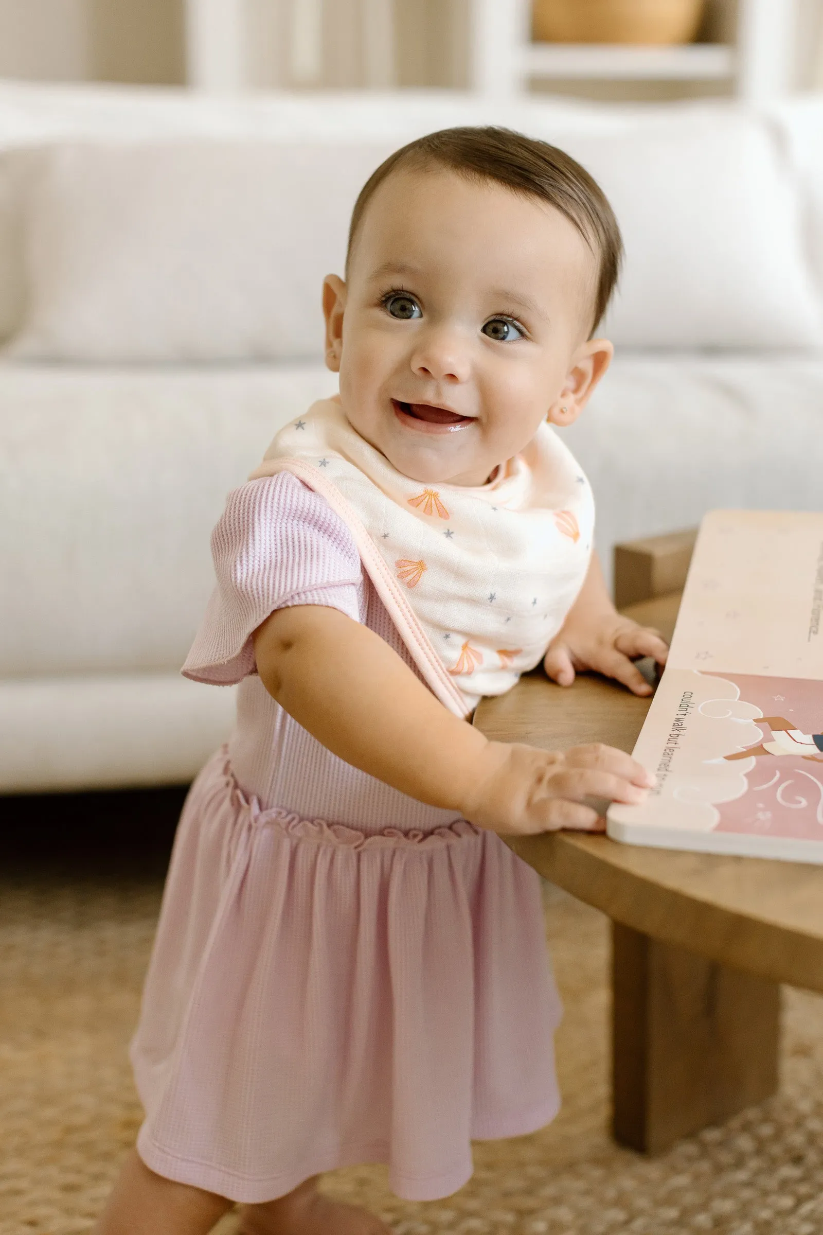 Waffle Short Sleeve Bodysuit Dress - Lilac