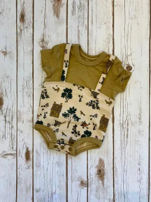 WCC - Playdate Romper - Cottage