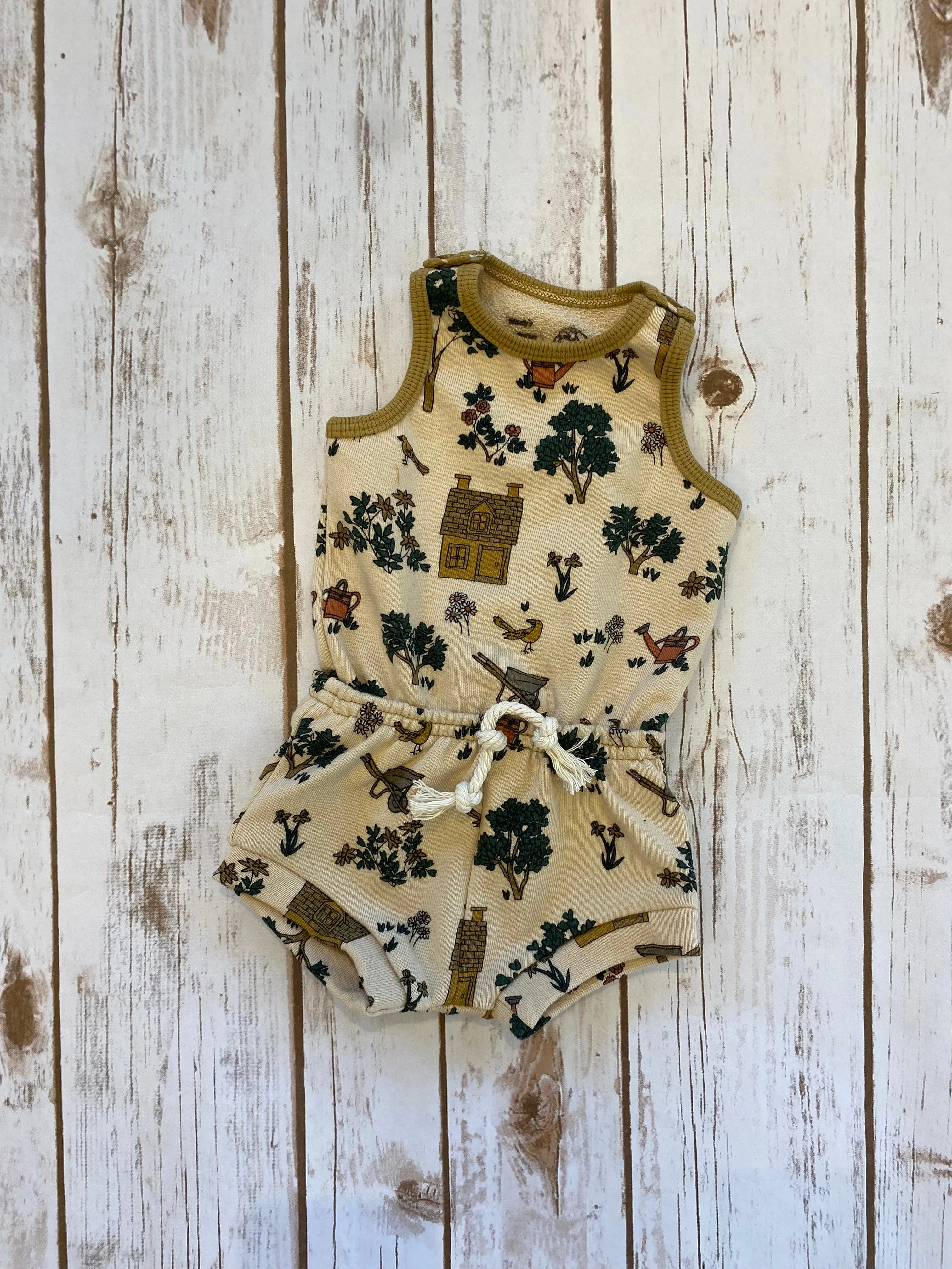 WCC - Tank Shorties Romper - Cottage
