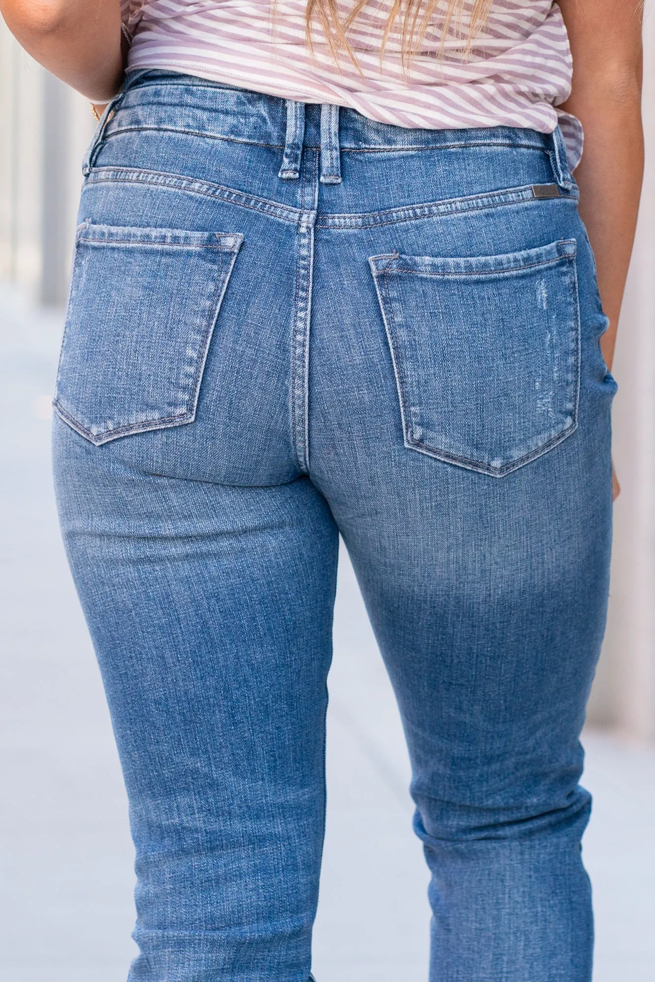 Weston High Rise Mom Fit