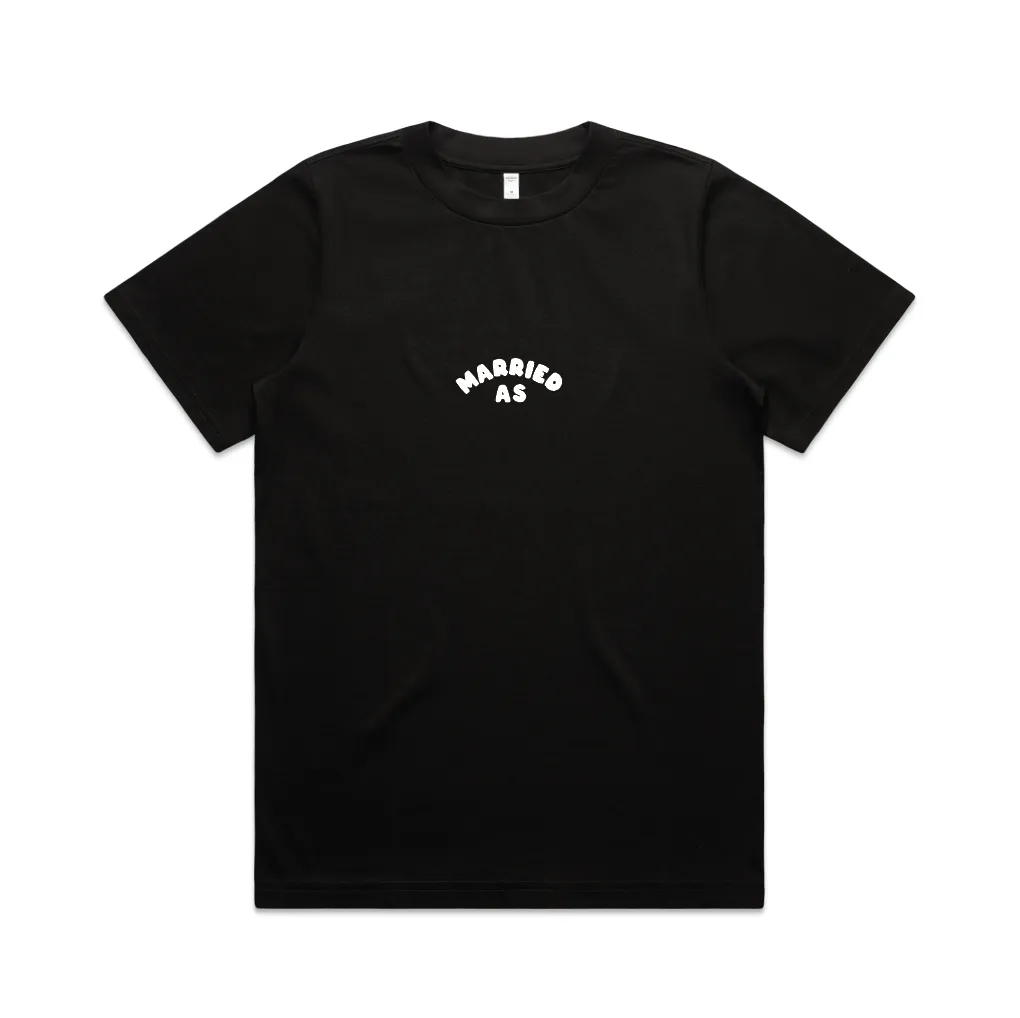 Wifey Tee | White on Black