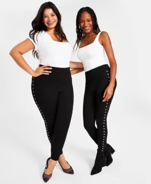 Women's Side-Studded Leggings
