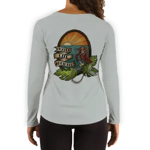 Women's Skeleton Mermaid Gray