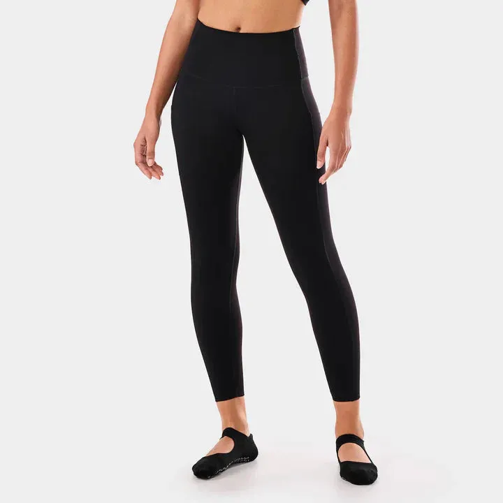 WOMEN'S TAVI TAVISCULPT® HIGH WAISTED POCKET 7/8 LEGGINGS | EBONY