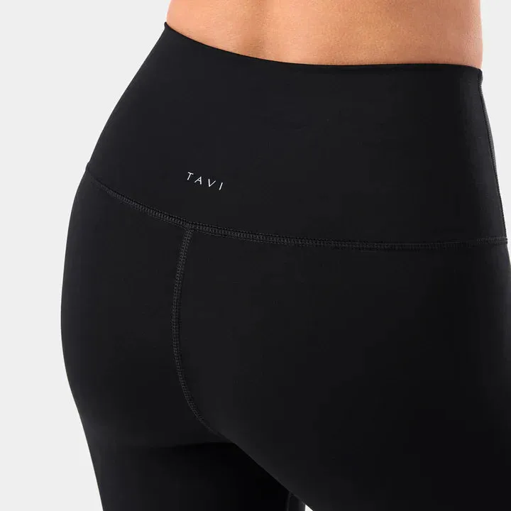 WOMEN'S TAVI TAVISCULPT® HIGH WAISTED POCKET 7/8 LEGGINGS | EBONY
