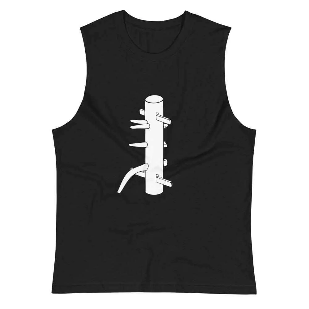 Wooden Dummy Muk Yan Jong Muscle Shirt