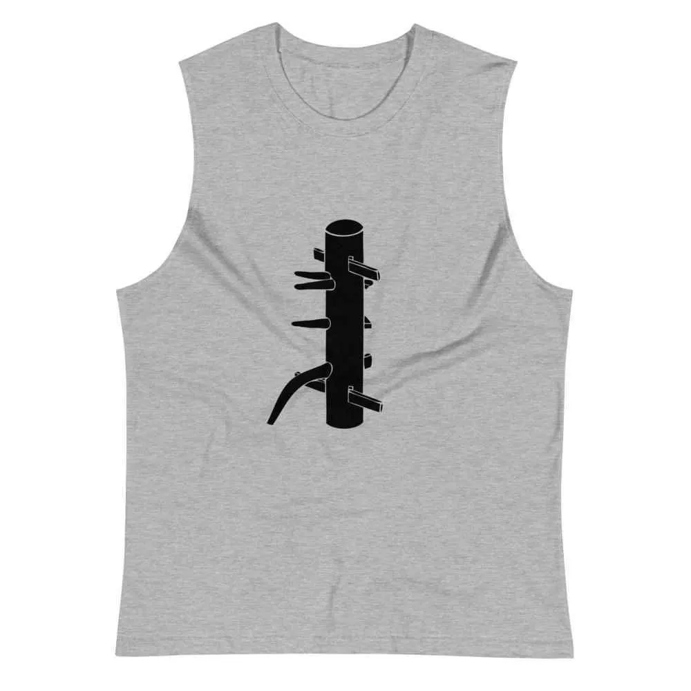 Wooden Dummy Muk Yan Jong Muscle Shirt