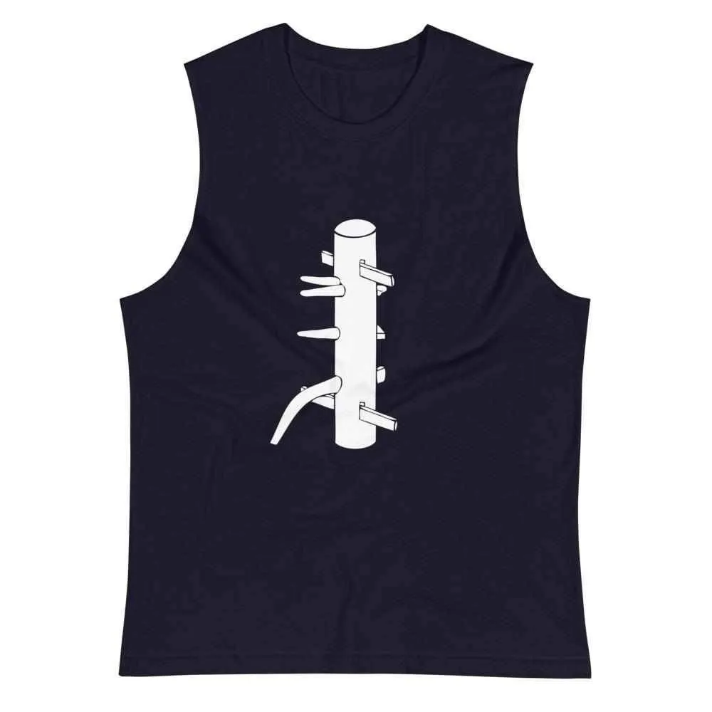 Wooden Dummy Muk Yan Jong Muscle Shirt
