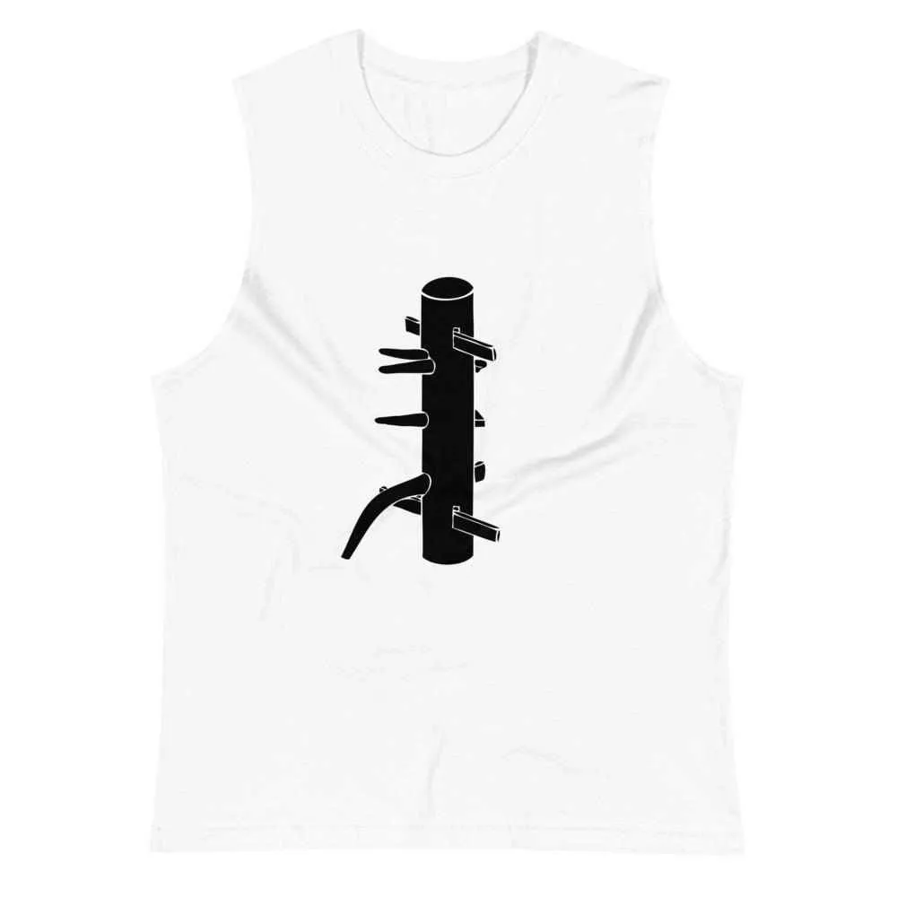 Wooden Dummy Muk Yan Jong Muscle Shirt
