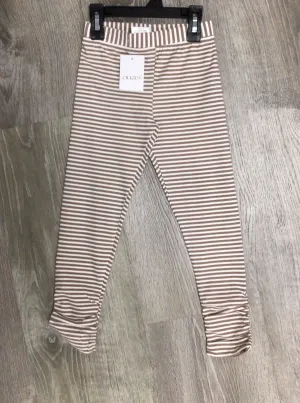 YD Stripe Tan Cinch Legging