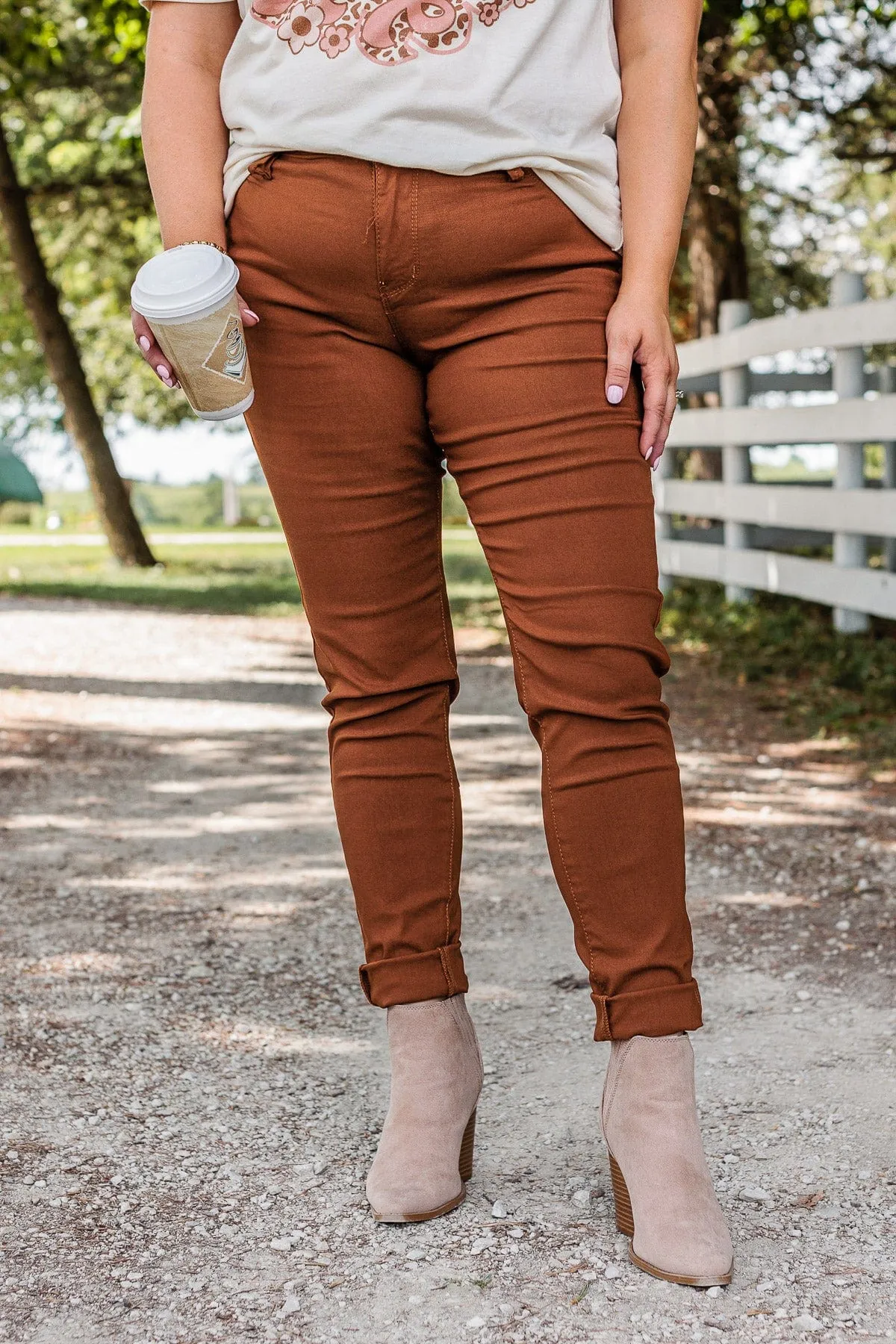 YMI Mid-Rise Jeggings- Gabriella Wash
