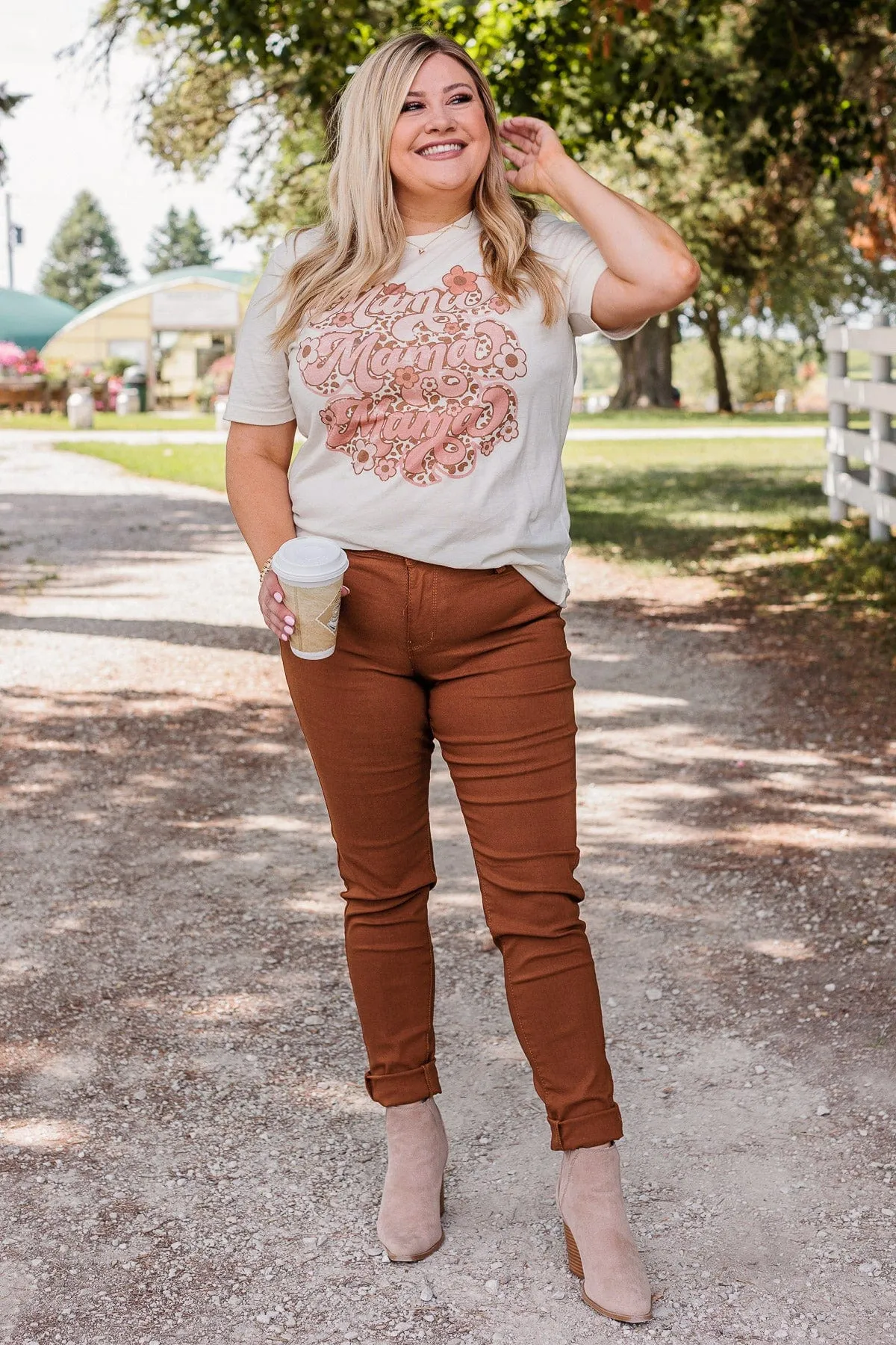 YMI Mid-Rise Jeggings- Gabriella Wash