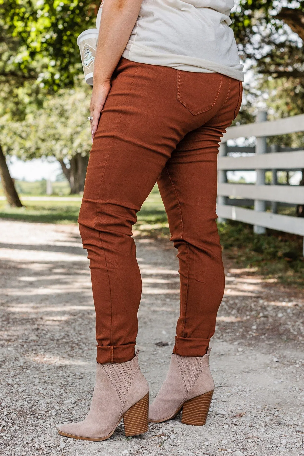 YMI Mid-Rise Jeggings- Gabriella Wash