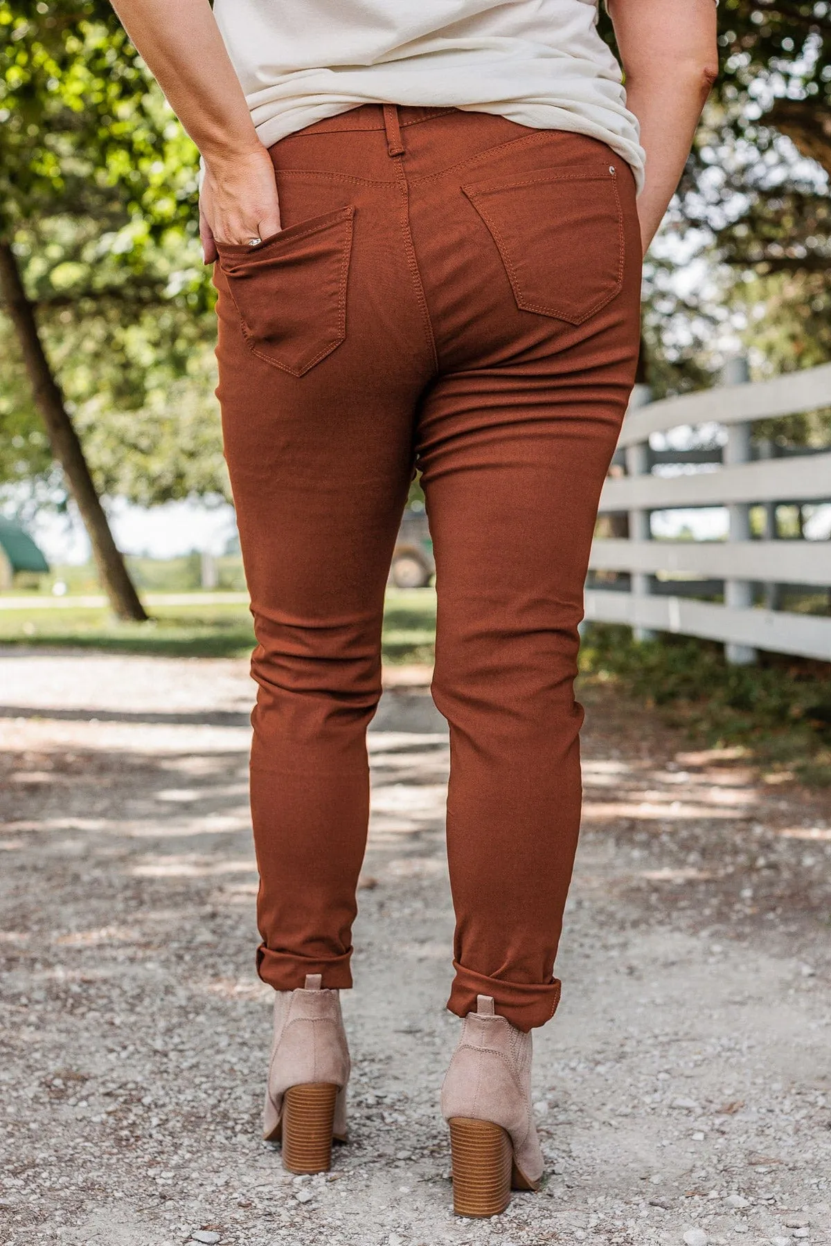 YMI Mid-Rise Jeggings- Gabriella Wash