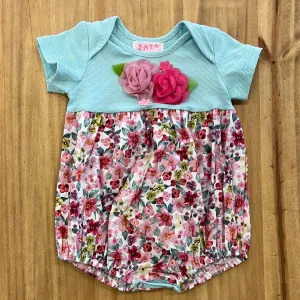 ZaZa Couture Cherry Blossom Floral One Piece